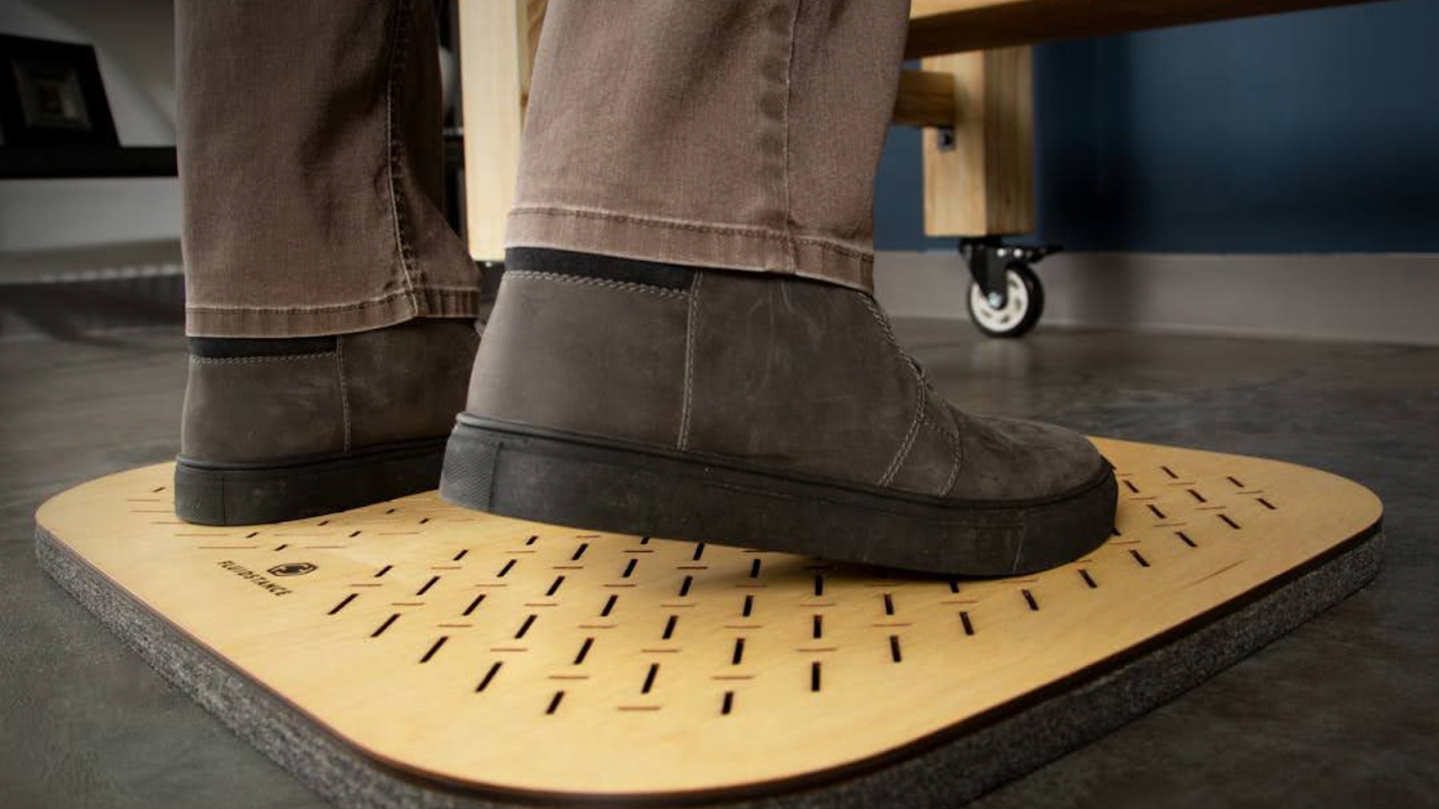 Standing On Anti-Fatigue Mat
