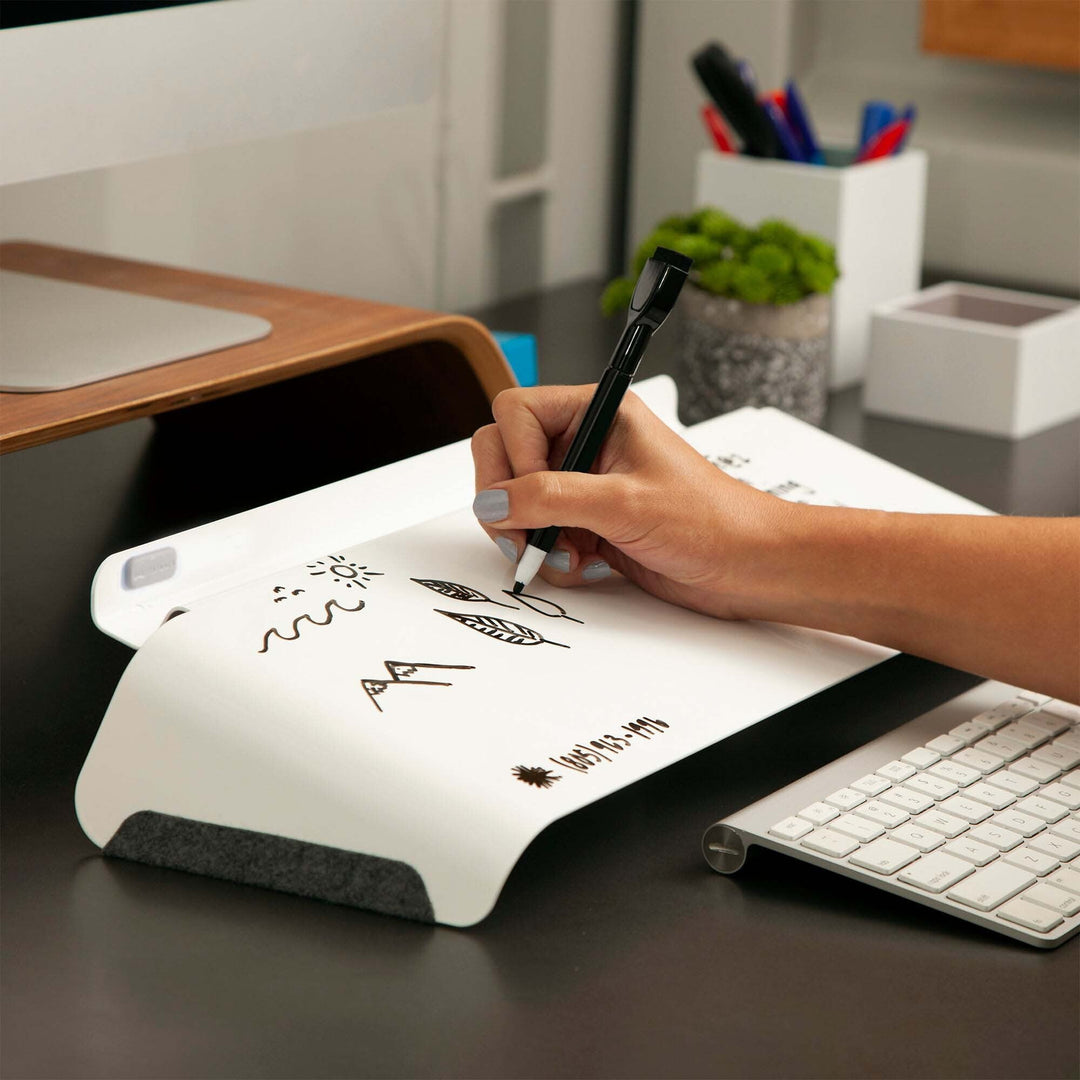 FluidStance Accessories Slope™ Desk Whiteboard