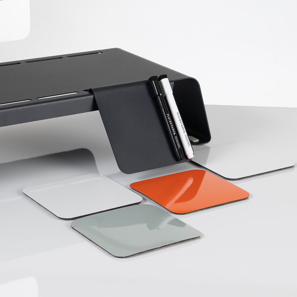 Fluidstance Desktop Midnight Blue Flow Panel for Ebb&Flow System