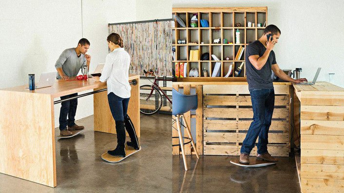 Forget Treadmill Desks—Surf In Place At Your Standing Desk - FluidStance