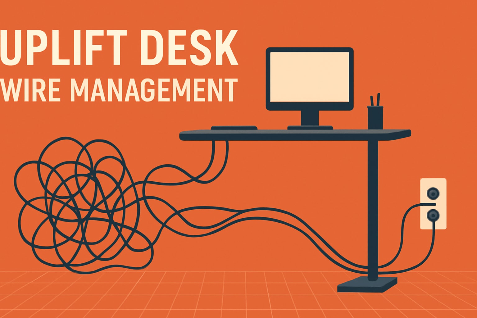 Uplift Desk Wire Management Guide: Organize Cables in 2026