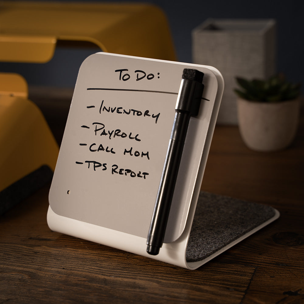 Wedge Mini Whiteboard for Desk