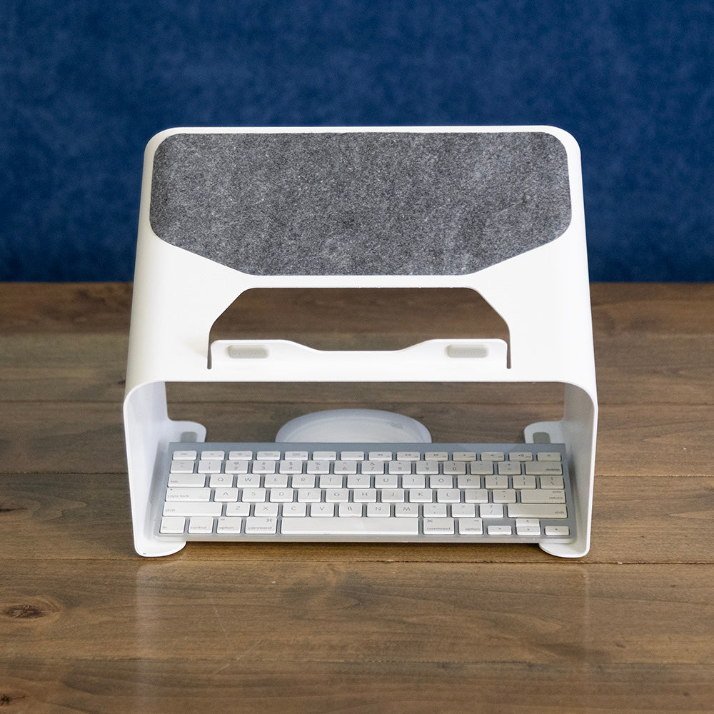 Loft Laptop Stand | Desk Dry Erase Organizer & Riser Combo