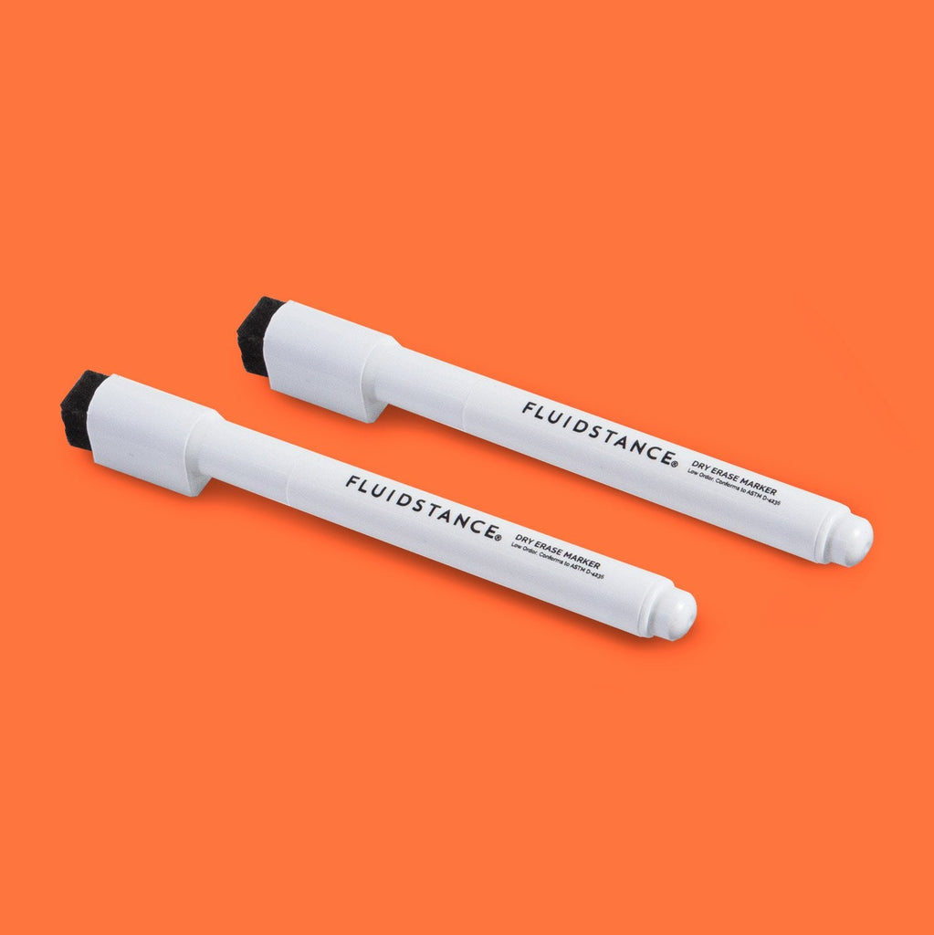 Dry Erase Marker Set for Whiteboards by FluidStance