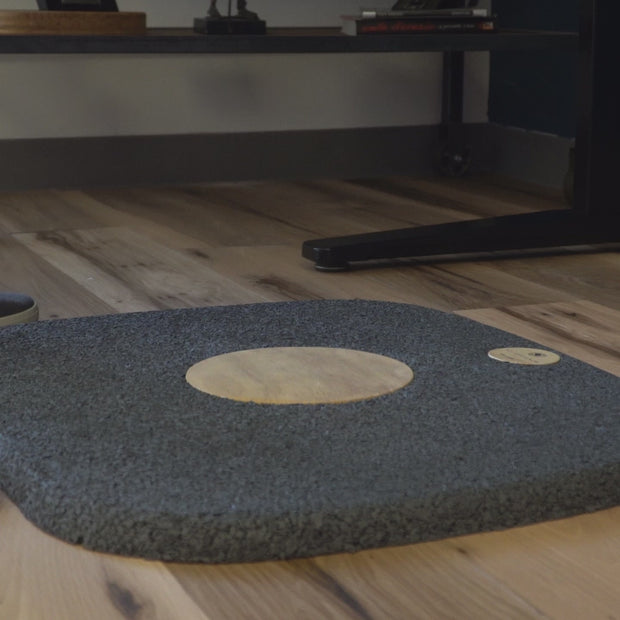 Ground Mat — Eco-Friendly Anti-Fatigue Mat by FluidStance Graphite